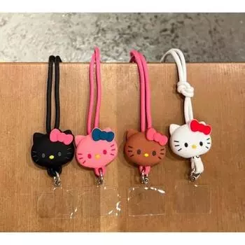 Tanning Kitty Cell Phone Strap Cell Phone Bag Accessories, a popular character in Korea