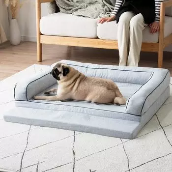 Tansu no Gen Pet Bed with Fully High 25D Nursing Water Senior Dog Washable Dog Bed Steps, Washable, Resilience, Bed, Repellent, Bed, 81900188(92024)
