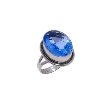 Tanzanite Gemstone 925 Sterling Silver Ring V8486, Vivid Blue Ring, Oval Ring, Valentin s Day Gift, Gift For Her, Birthday Gift, Handmade Jewelry, Sil