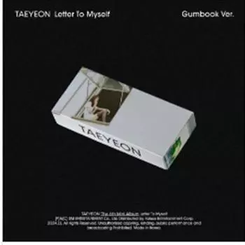 Тэён - 6-й мини-альбом [Письмо себе] (Gumbook Вер.)- Дата выхода: 2024.11.29 0