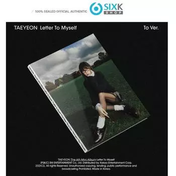 Тэён 6-й МИНИ-АЛЬБОМ [Письмо себе] Вер