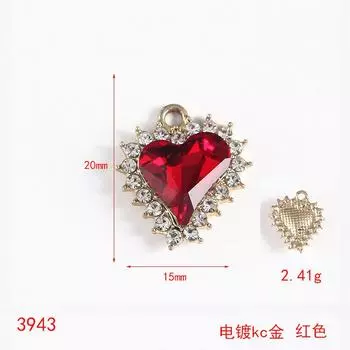 Taoxin Кристалл Драгоценный Камень Подвеска Гальваническое Покрытие Простые Модные Ювелирные Изделия Аксессуары DIY Ожерелье Подвеска Сплав Ювелирные Изделия