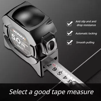 Рулетка, устойчивая к падению, износостойкая, утолщенная, портативная рулетка 5/7,5 м, стальная рулетка, высокоточный инструмент для измерения дальности 1M