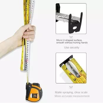 Tape Measure High Precision Feng Shui Ruler Ding Lan Ruler Measuring Woodworking Circle 5/7.5/10m Steel Coil Ruler
