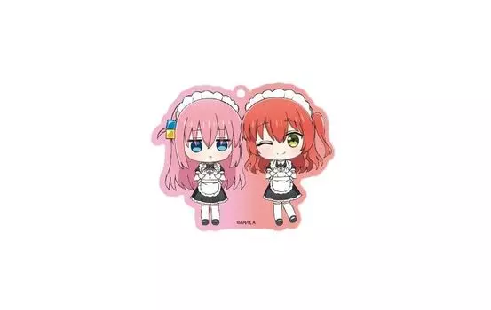 Tapioca Anime the Waiwai Acrylic Key Chain H55 x W64mm Box of 10 Bocchi Rock!