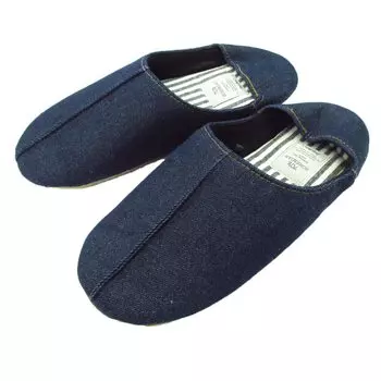 Тапочки Denim Babouche L Navy AAAA7903NV Легкие и удобные в носке Простой дизайн [Okumura]