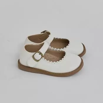 Тапочки для девочек Baby Jam белые-A114 130