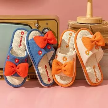 Тапочки для домашнего использования, для использования в помещении, с деревянным полом, противоскользящие и износостойкие, парные тапочки 36-37 зелёный