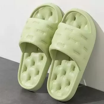 Тапочки для душа Eva Non Slip для женщин, с защитой от протекания, мягкие, женские, с выемкой, для дома, шлепанцы Mujer 36-37 серый