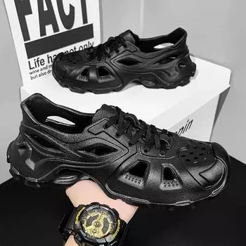 Тапочки для гостиной на лето Мужская обувь Кроссовки Брендовые тапочки Роскошные удобные мужские сандалии Мужские тапочки Cloud House 44-45