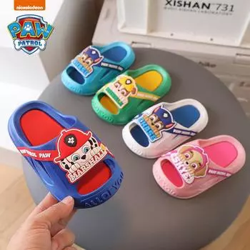 Тапочки для мальчиков, детские, мягкая подошва, нескользящие, для девочек, для дома, классные тапочки с рисунком, милые, для мальчика inner length 15cm