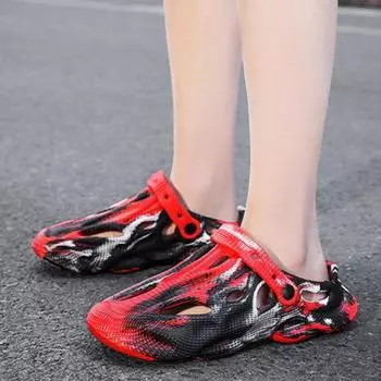 Тапочки для мужчин Eva Shoes Нескользящие пляжные сандалии мужские Высококачественные модные взрослые 2024 ПВХ Элегантный стиль Mascullino Casual 40