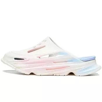 Тапочки для походов Li Ning CF Trail Series, износостойкие, нескользящие, с одним ремешком, унисекс, розовые, белые AGLT199-1 37