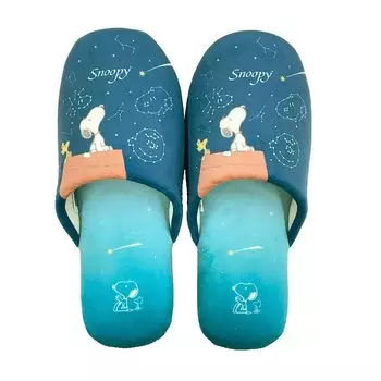 Тапочки для туалета Senko Snoopy Starry Sky Snoopy, свободный размер, синие, персонаж, животное, снупи 69248 синий