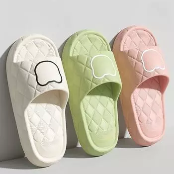 Тапочки для ванной комнаты унисекс с нескользящей толстой подошвой из ЭВА 40-41