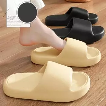 Тапочки для женщин, летние, для предотвращения запаха, новые, из ЭВА, для дома, ванной, душа, противоскользящие, для пар, классные, для мужчин 36-37 белый