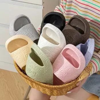 Тапочки EVA Comfort: Сандалии унисекс с нескользящим дезодорантом для дома, ванной комнаты или улицы 42-43 серый