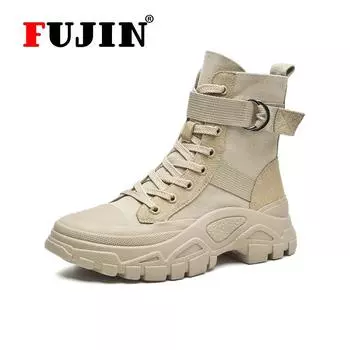 Тапочки Fujin, летние модные сандалии, женская обувь на простой подошве, в леопардовую полоску, парусиновая обувь с полурисованным рисунком