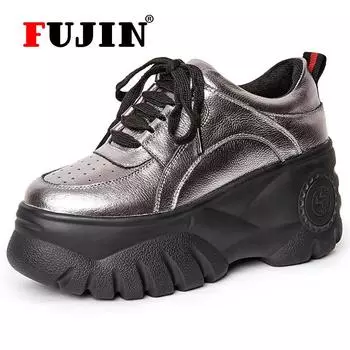 Тапочки Fujin, летние модные сандалии, женская обувь на простой подошве, в леопардовую полоску, парусиновая обувь с полурисованным рисунком, повседневная обувь