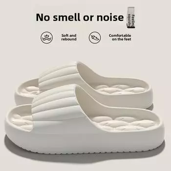 Тапочки из ЭВА для дома, для пар, классные тапочки, антизапаховые и нескользящие тапочки для женщин, летние, для улицы, для ванной, для дома 36-37