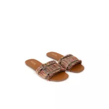 Тапочки из рафии