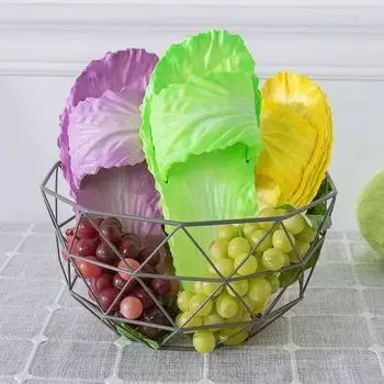 Тапочки-капусты, забавные домашние шлепанцы, уличные сандалии на мягкой подошве, студенческие общежития, модные и универсальные 40-41 зелёный