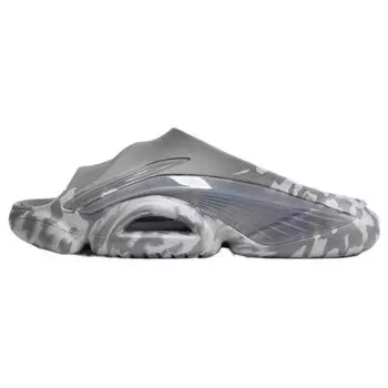 Тапочки Li Ning Badfive Slide Non-Slip Durable Мужская обувь Серый Белый ABTT003-2 39