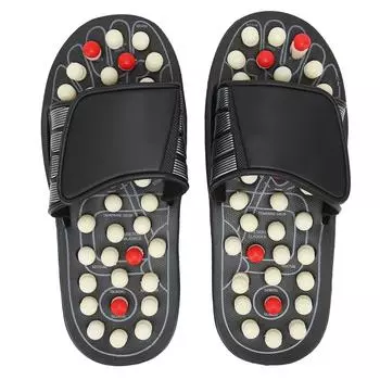 Тапочки-массажеры для ног, сандалии для рефлексотерапии на открытом воздухе, обувь для снятия стресса и акупрессуры Gift42?43 42?43