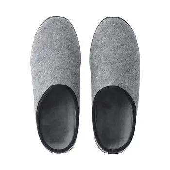 Тапочки MUJI XL, Серые, серый