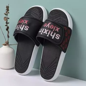 Тапочки мужские летние 2025 новые тапочки из ЭВА, мужские мягкие тапочки, высокая текстура, классные тапочки тапочки 39 зелёный