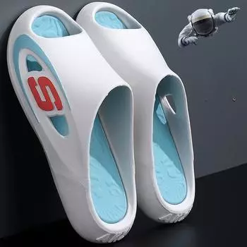 Тапочки мужские летние домашние нескользящие износостойкие тапочки для ванной комнаты 36-37