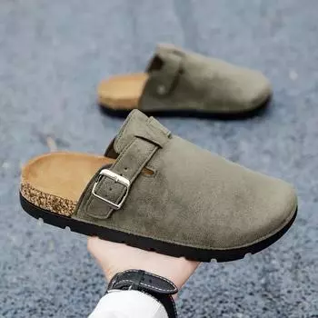 Тапочки мужские тапочки мужские высококачественные тапочки для ходьбы по дому роскошные мужские тапочки мужские тапочки шлепанцы мужские сандалии 2024 45