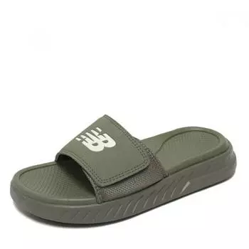 Тапочки New Balance New Val Velcro для дома, амортизация, хаки SDKA2 SD1501KA2/220mm(US4)