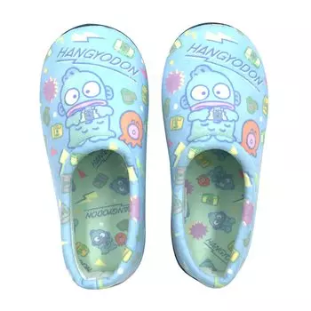 Тапочки Nippon Slippers Тапочки Sanrio Hangyodon Room Shoes 22-24 см Синие Мягкие 260345