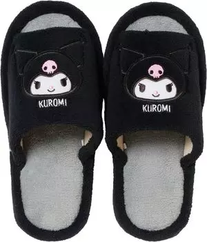 Тапочки Nippon Тапочки Sanrio Тапочки Kuromi Мягкие и удобные для дома для гостей Подарочная обувь для комнаты Портативные тапочки Стильные тапочки Домашняя обувь