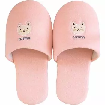 Тапочки OKA розовые размер ноги примерно 25 см Catma 6 (Кошка Кошка)