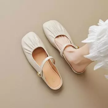 Тапочки-полутапочки женские верхняя одежда летние серебристые пляжные туфли-мюли с одним ремешком женские 35 абрикосовый