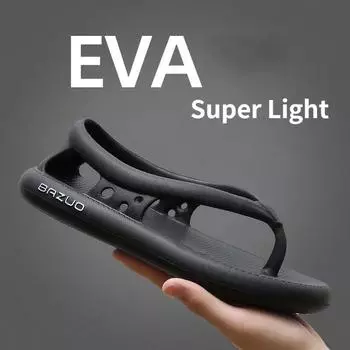 Тапочки, тапочки с рисунком «елочка», летние мужские уличные модные новые мужские пляжные сандалии с противоскользящим зажимом 36-37 белый