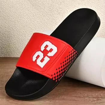 Тапочки TUINANLE для мужчин, пляжные тапочки для отдыха на открытом воздухе, мягкие и удобные, износостойкие, нескользящие, с толстой подошвой 40 белый