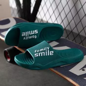 Тапочки унисекс, летние домашние тапочки из ПВХ для ванной комнаты, сандалии на мягкой подошве 38-39 красный