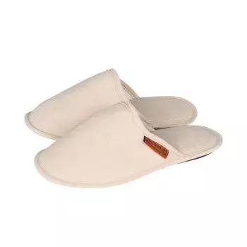 Тапочки ВЕЛВЕТОВЫЕ ТАПОЧКИ EV Бежевый [Dulton] 25~28см бежевый