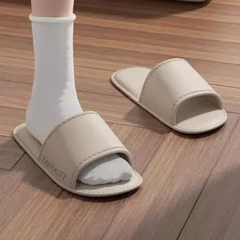 Тапочки женские летние новые парные домашние туристические отельные ванные нескользящие классные тапочки мужские 36-37 розовый