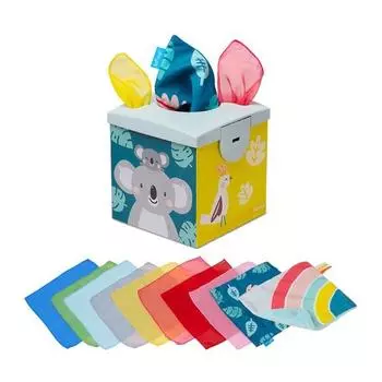 Taptoys Tissue Wonder Box Тактильная развивающая игрушка Корейские детские игрушки