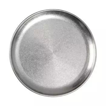 Тарелка для барбекю с двойными стенками, универсальная круглая 14/17/20/23/26/30см 26cm