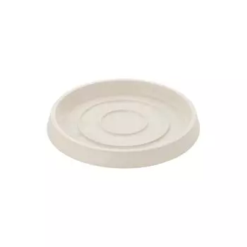 Тарелка для цветов Richell Design Botany Plate Type 15, белая