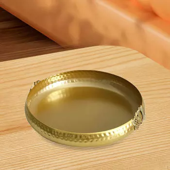 Тарелка для еды, поднос для фруктов, поднос для десертов, кухня для дня рождения argent 30cmx7.5cm