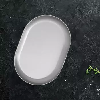 Тарелка для кемпинга на открытом воздухе, аксессуары для столовой посуды, сервировочная тарелка из нержавеющей стали для ужина