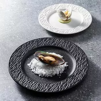 Тарелка для стейка Тарелка для домашнего завтрака Плоская тарелка Гостиничная посуда Керамическая тарелка Премиум