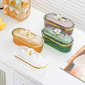 Тарелка для сухофруктов, тарелка для закусок, контейнер для закусок, блюдо для орехов с крышкой, разделенное сервировочное блюдо для чистый