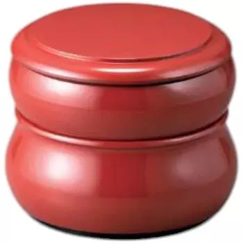 Тарелка для суши Чираши Суши Джукан Киноварь Сделано в Японии J-kitchens (Суши-ванна, Ванна) Чираси, (Внутренний черный),